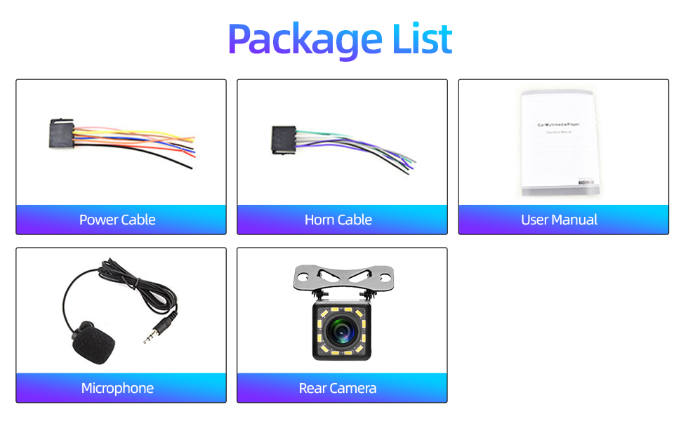 packing list