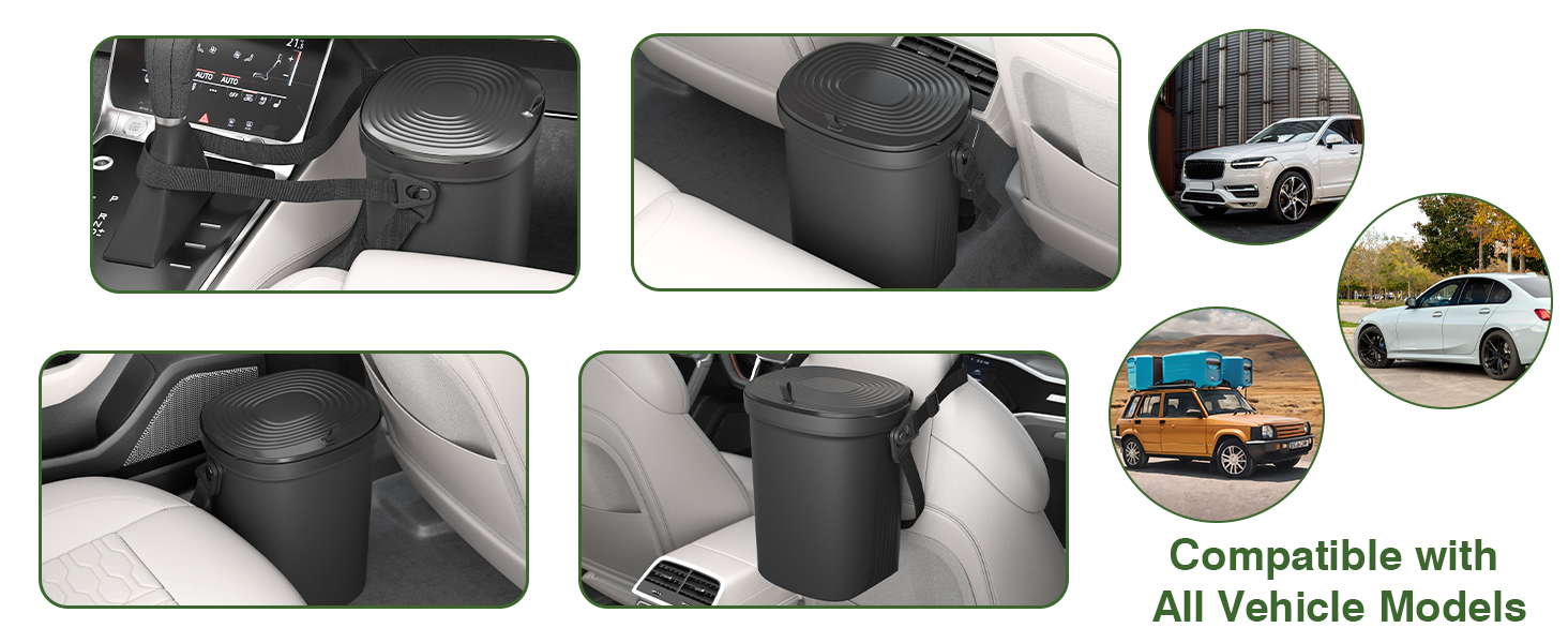 trash bin for car