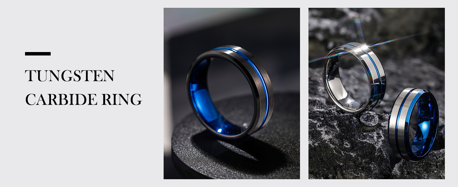 Wedding Band 6mm 8mm