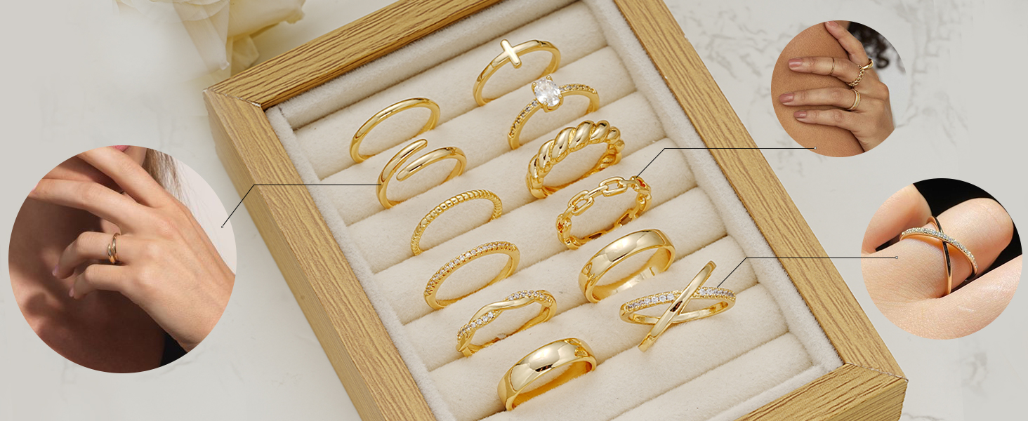 gold rings