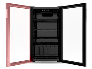 Bi-directional door opening