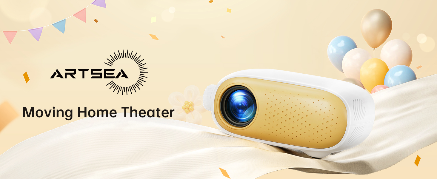 Moving mini projector