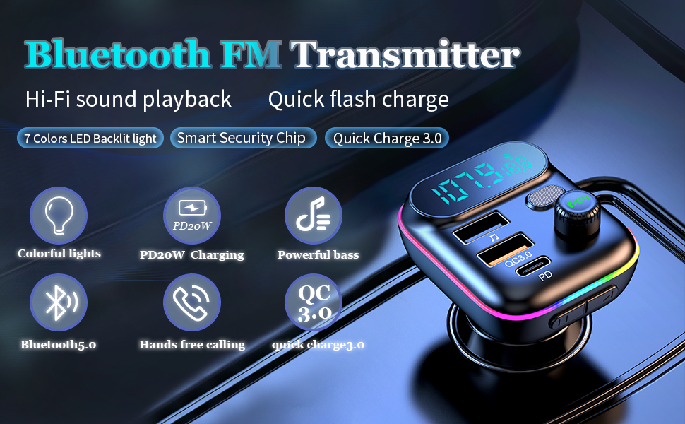 Bluetooth FM Transmitter