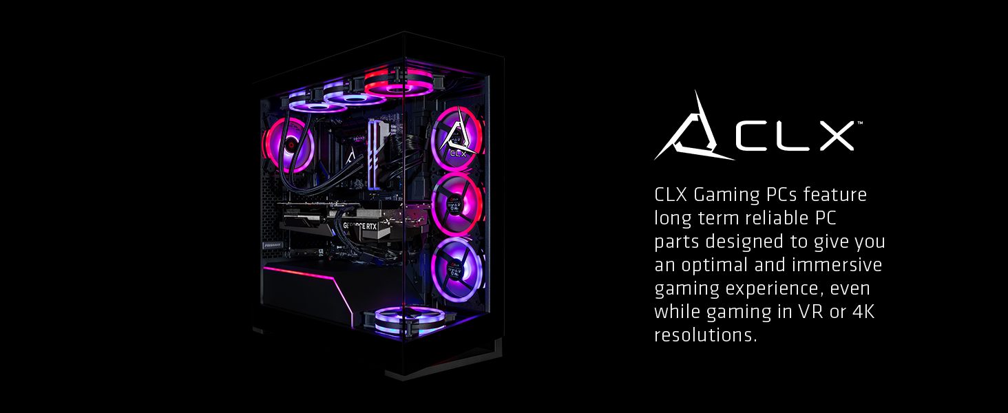 CLX Horus NV5 Mid Tower Black Gaming PC AMD Ryzen 9 9950X 5.7GHz GeForce RTX 5080