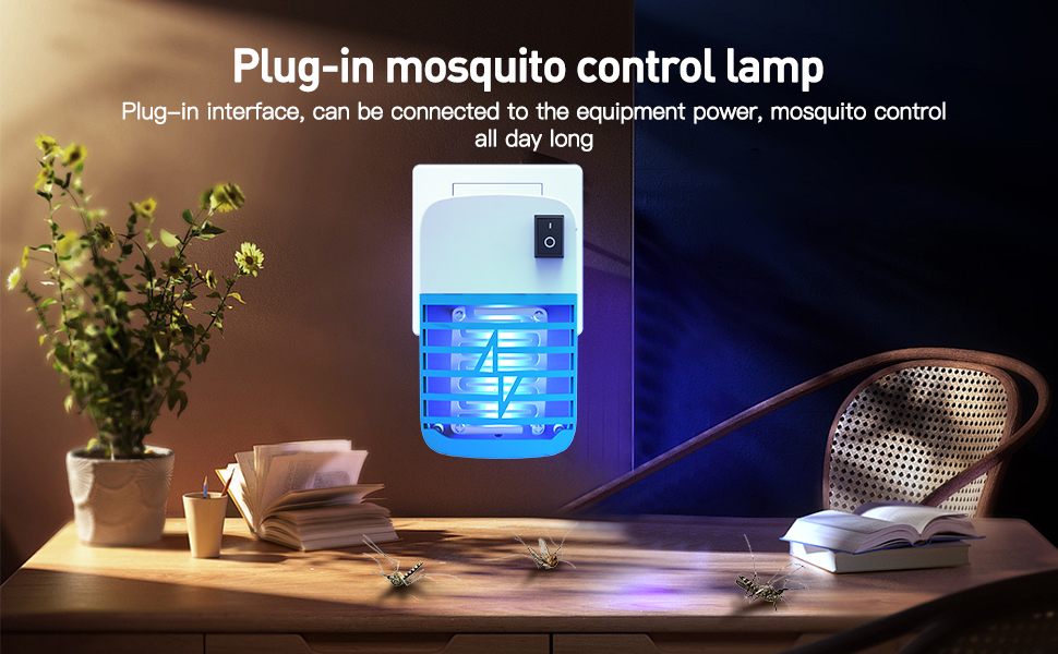 Plug-in mosquito control lamp
