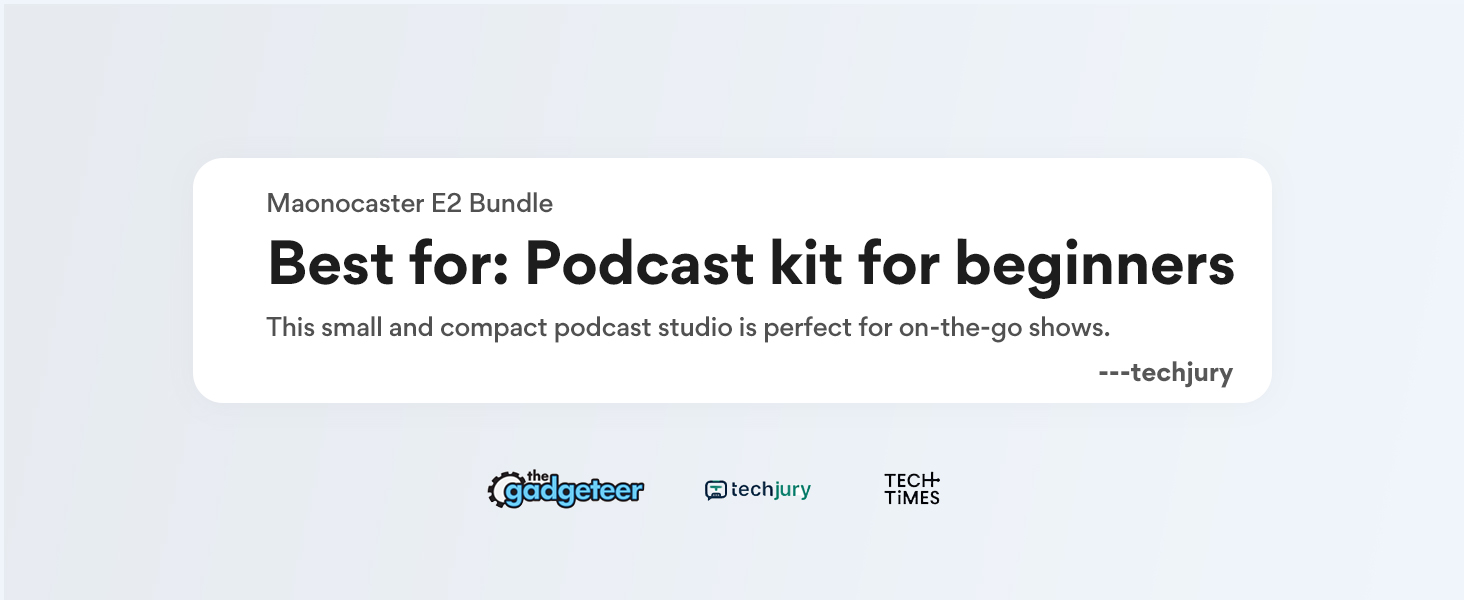 podcast equipment bundle