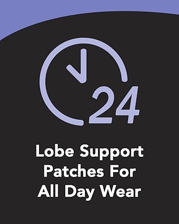 lobe support patches for all day wear