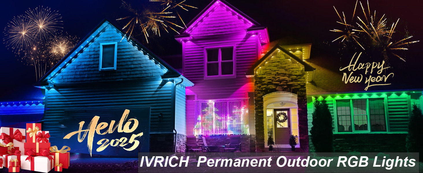 permanent outdoor lights