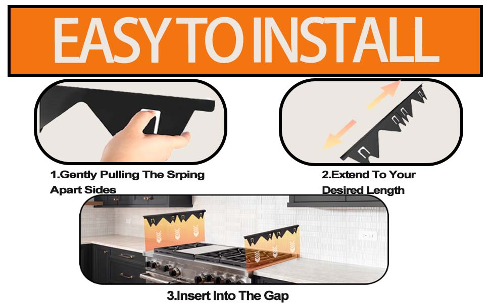 stove gap covers