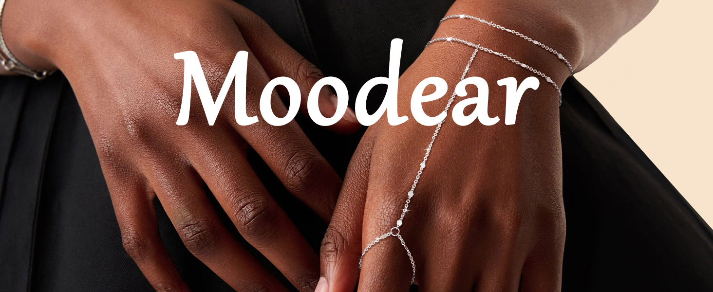 Silver hand chain