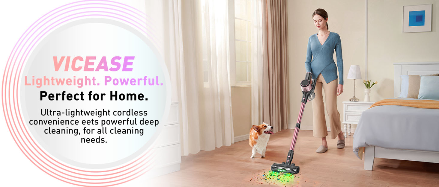 VICEASE Cordless Vacuum Cleaner