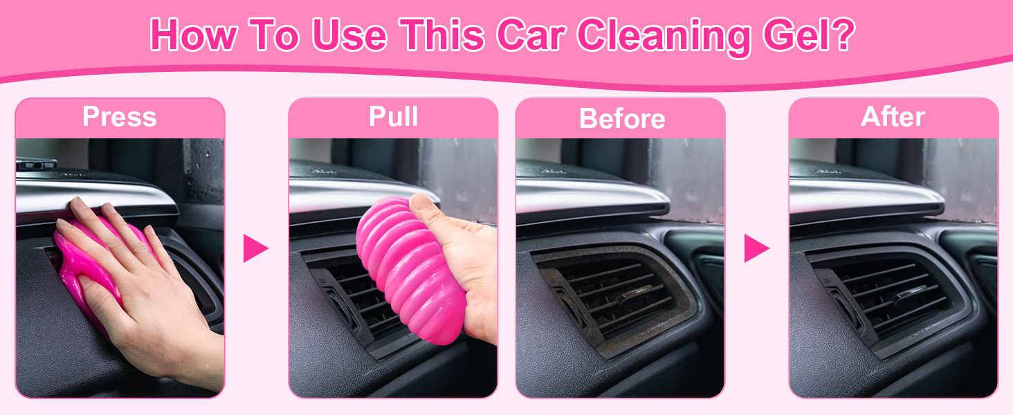 car dust gel
