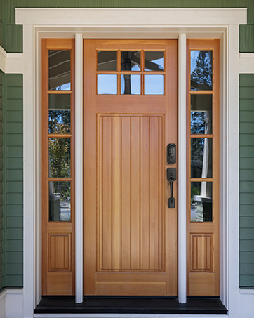 keyless entry for double front doors