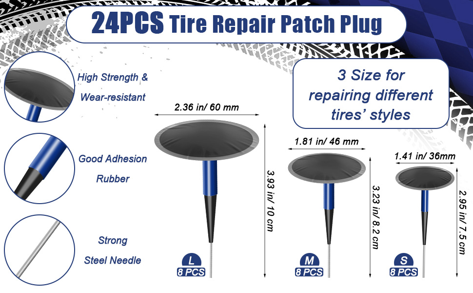 Mushroom Tire Patch Kit