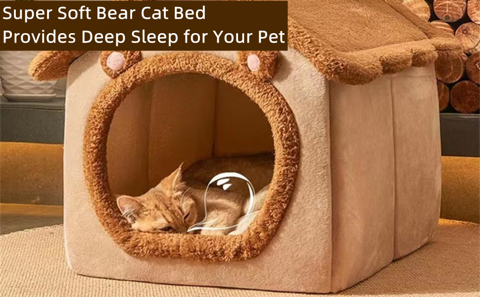 Indoor cat bed