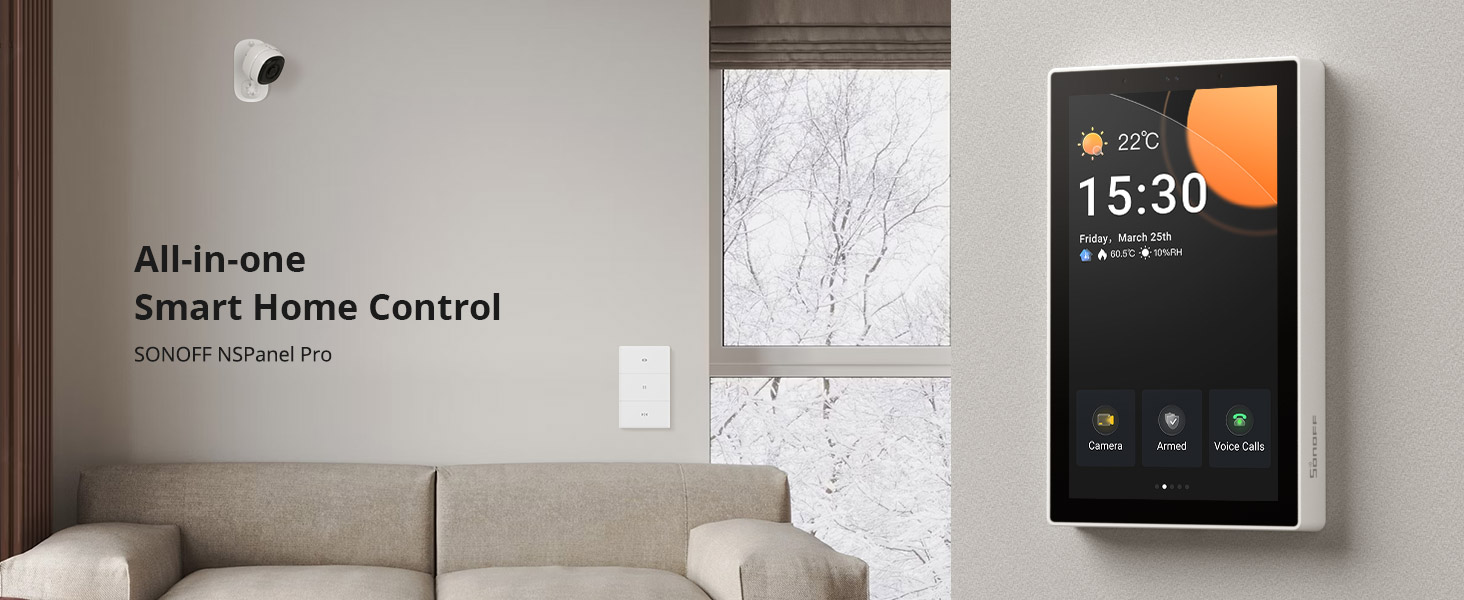 SONOFF NSPanel Pro 120 Smart Home Control Panel