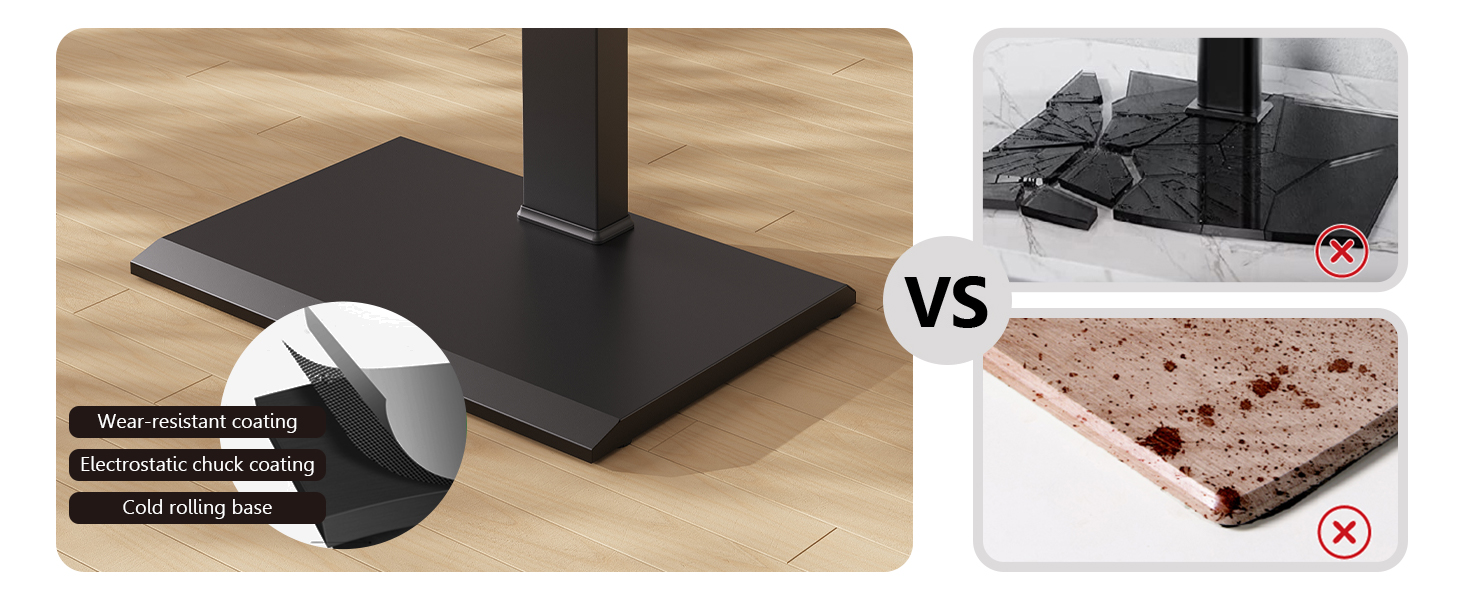 Floor tv stand
