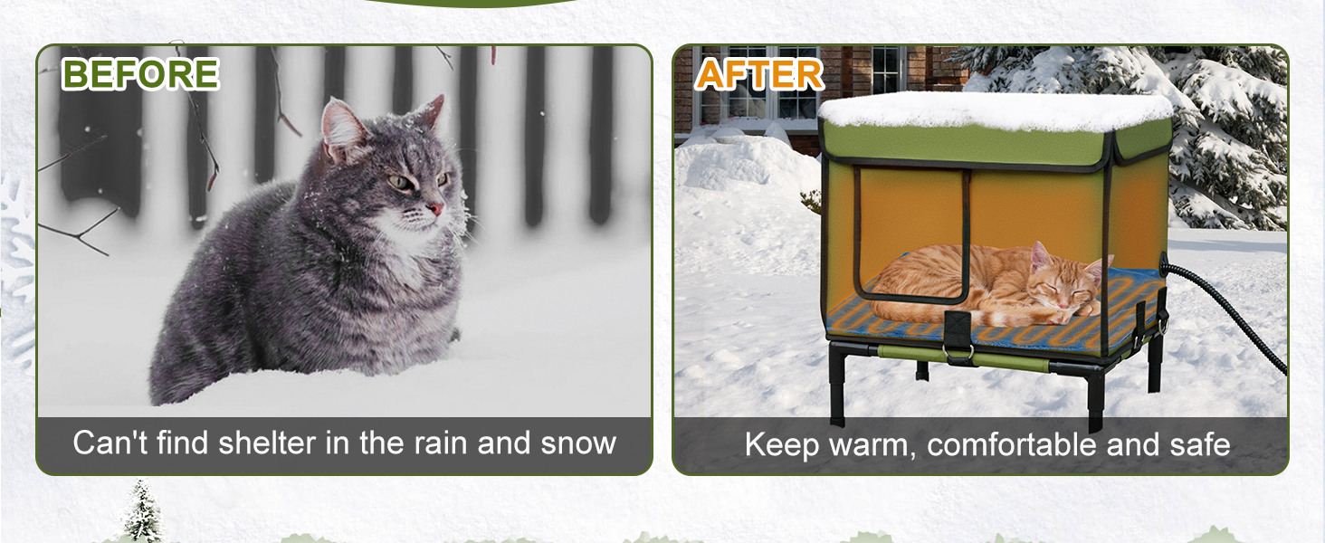 Heated Cat House