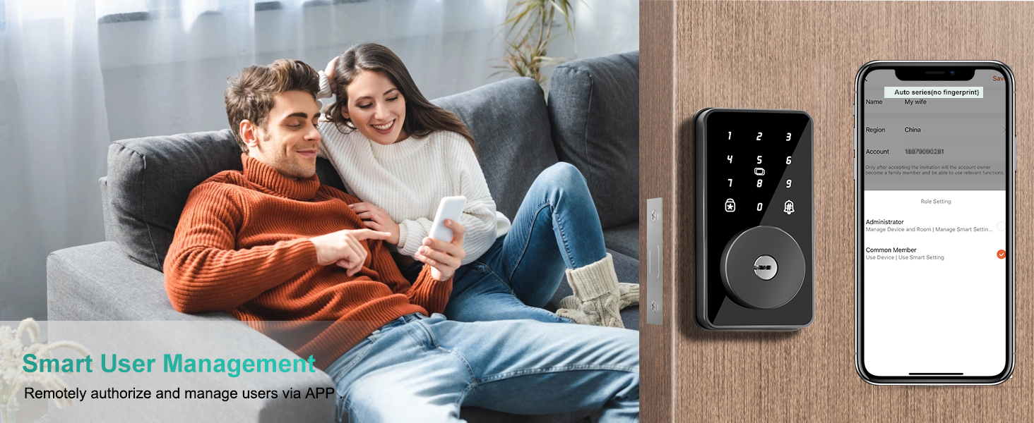smart deadbolt lock