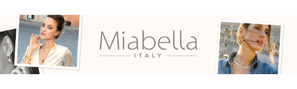 Miabella 18K Gold Over Sterling Silver Italian Genuine 500