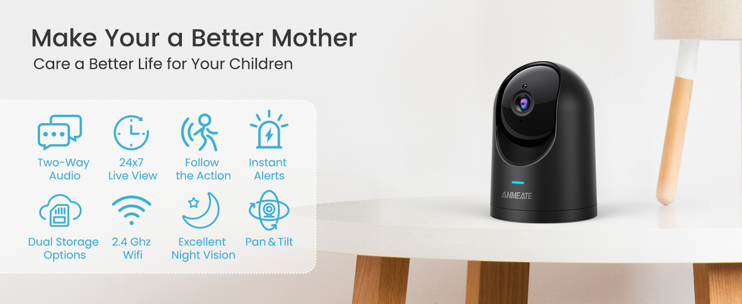 baby monitor with camera and audio