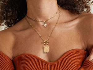 letter necklace