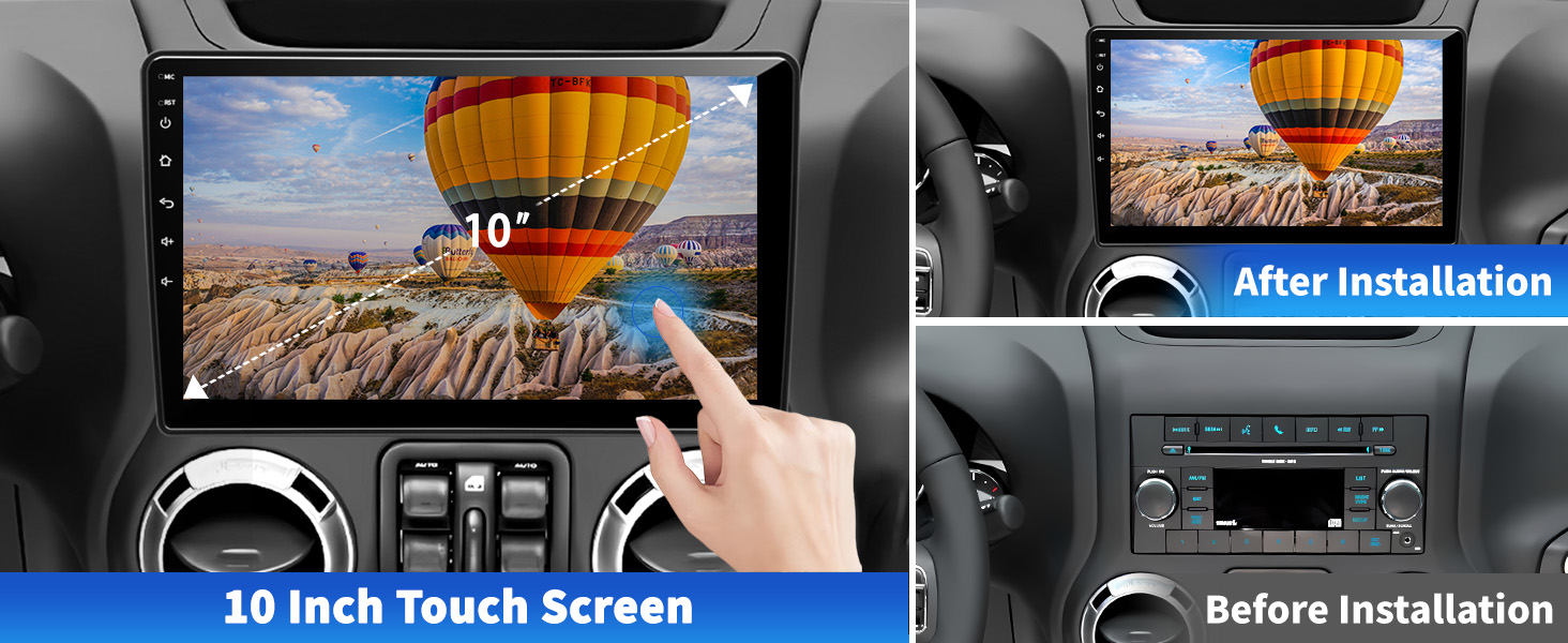 10 inch Touchscreen