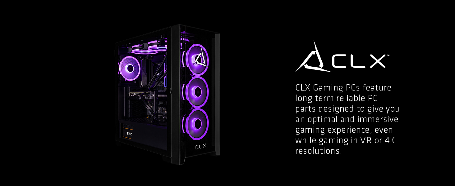 CLX Set Obelisk Mid Tower Black Gaming PC Intel Core Ultra 7 265 GeForce RTX 5070