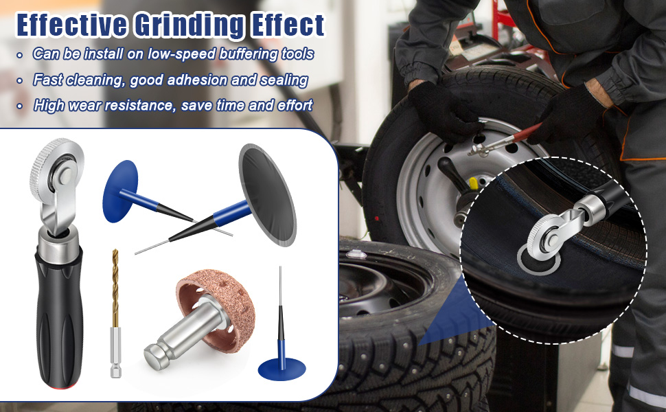 Mushroom Tire Patch Kit