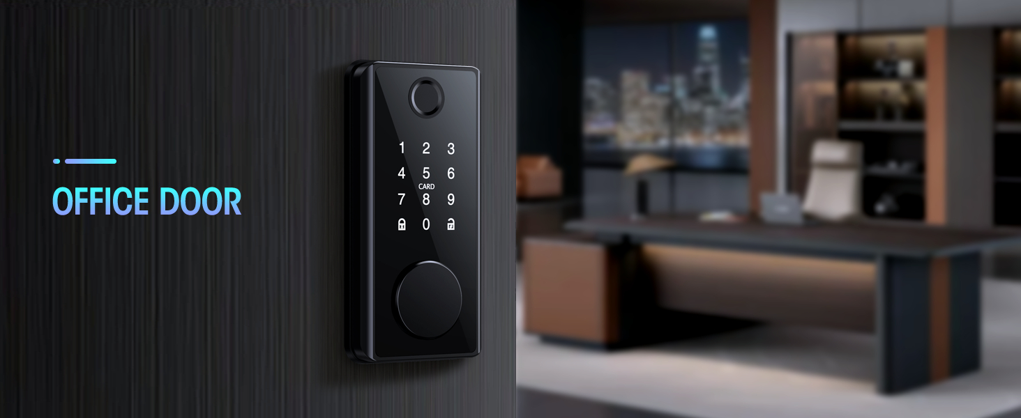 smart lock smart home door lock keyless entry door lock door locks for front door