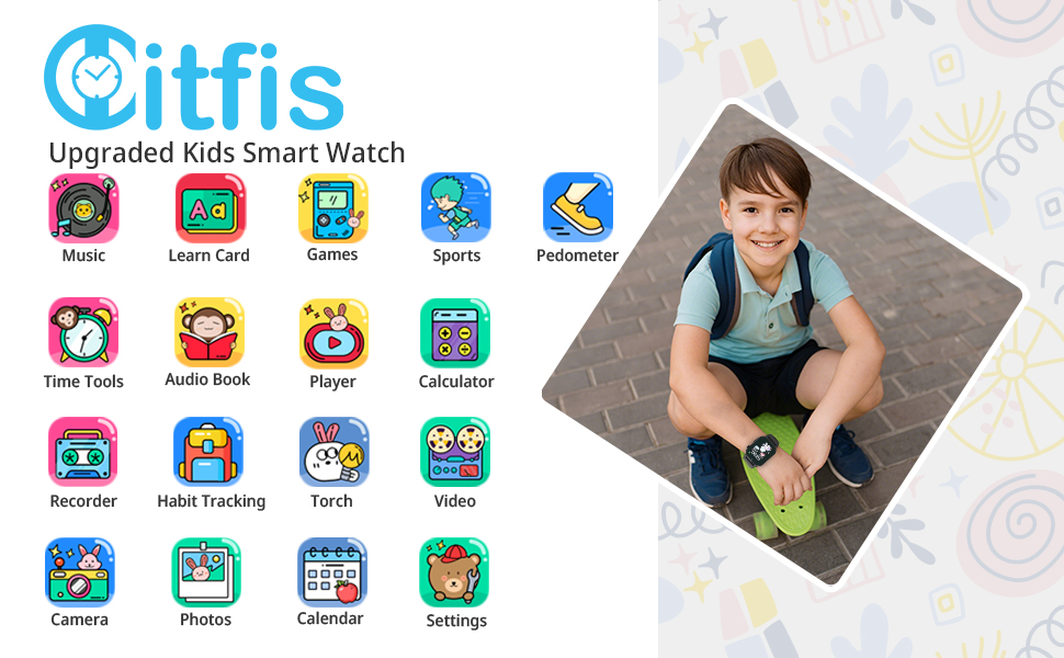 boy watches