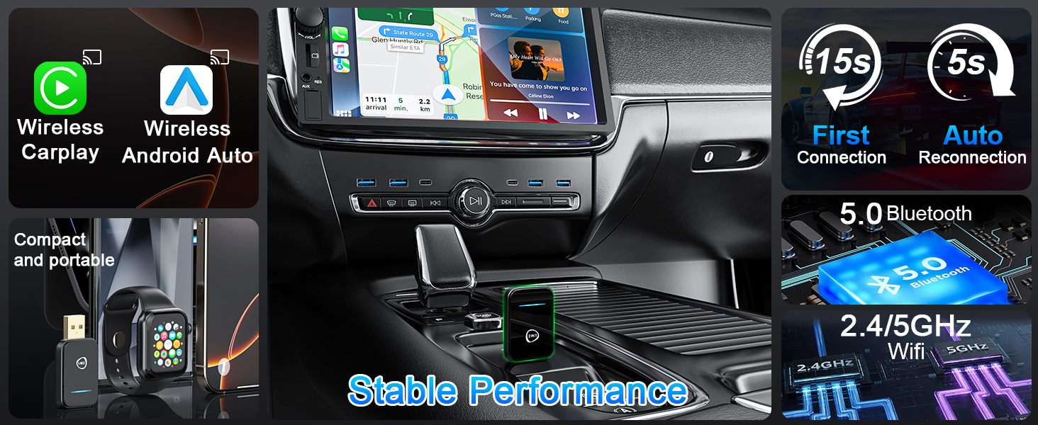 Wireless Carplay Adapter 