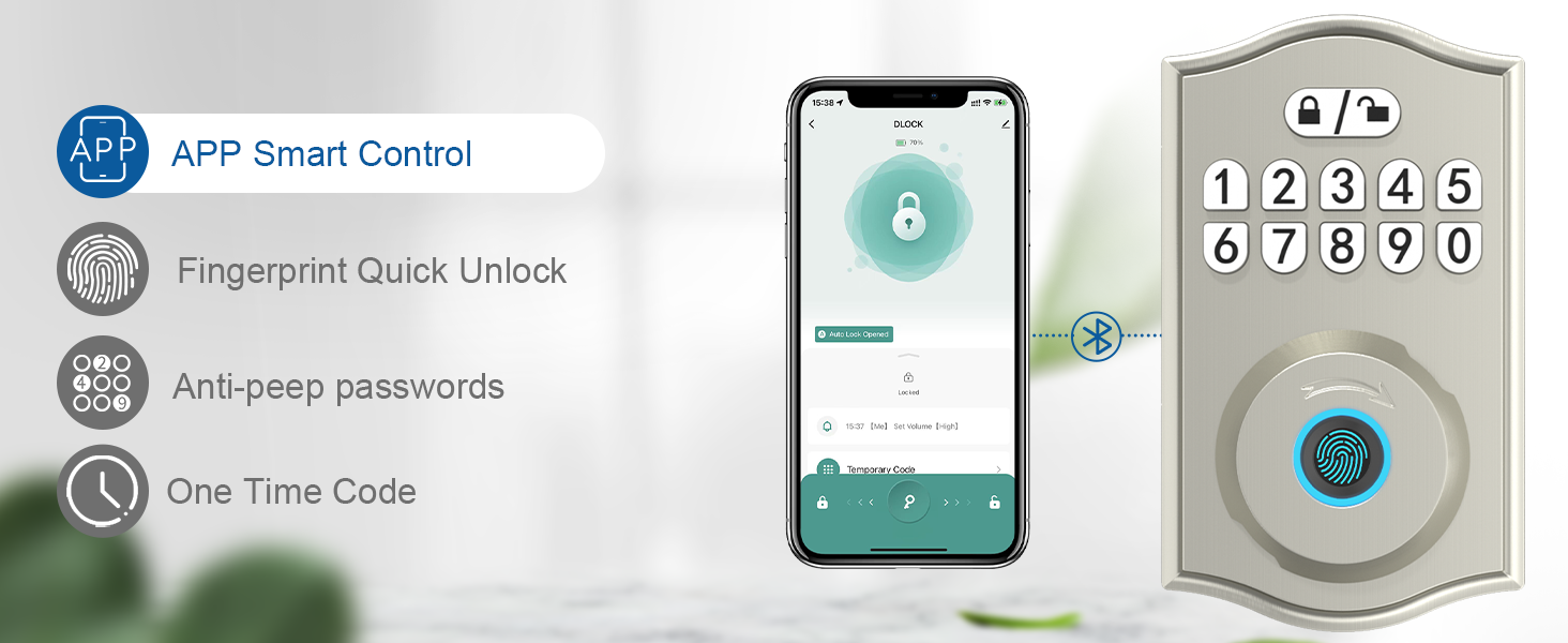fingerprint door lock