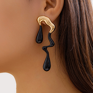 irregular waterdrop earrings