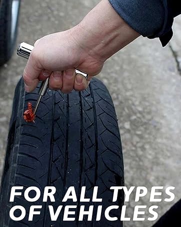 tire repair kit with plugs