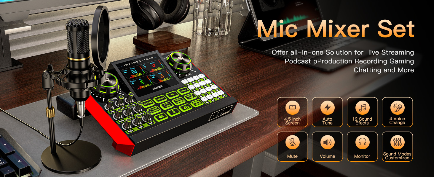 Podcast equipment