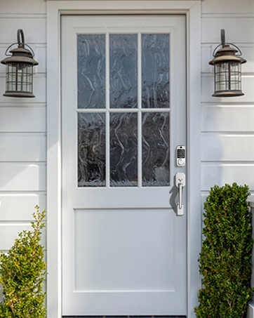 front door locksets with deadbolt keypad