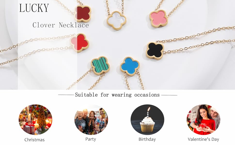 clover necklace