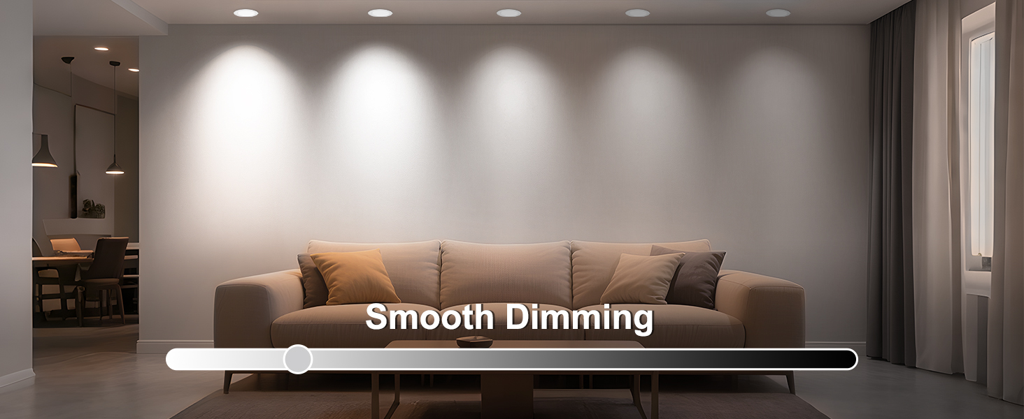 WiFi recessed downlights
