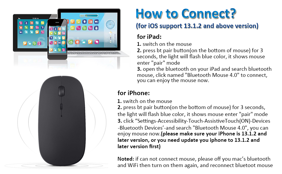 bluetooth mouse for notebook