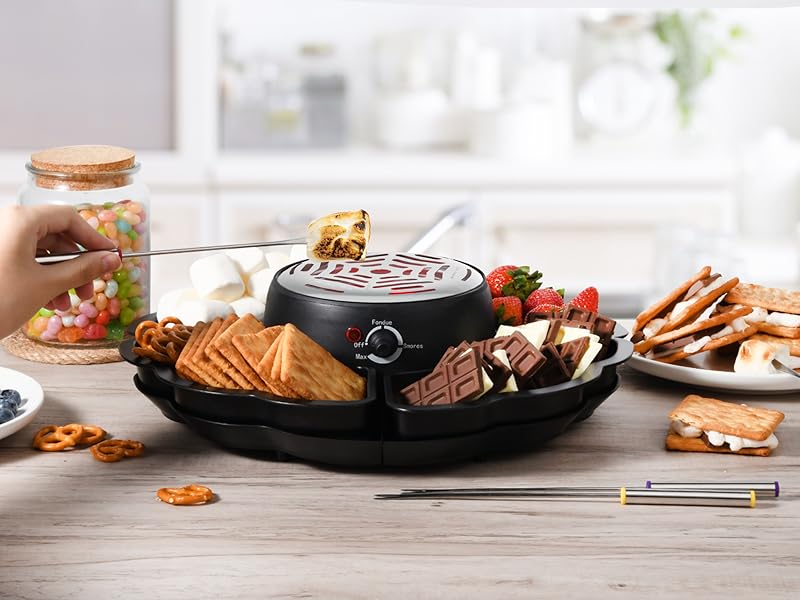 Electric s’mores maker