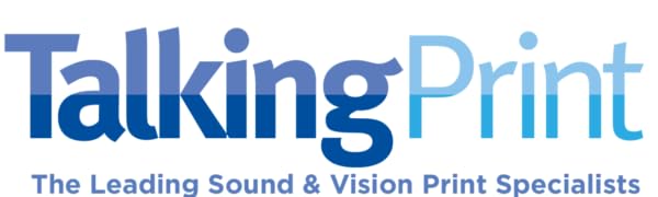 talking print logo