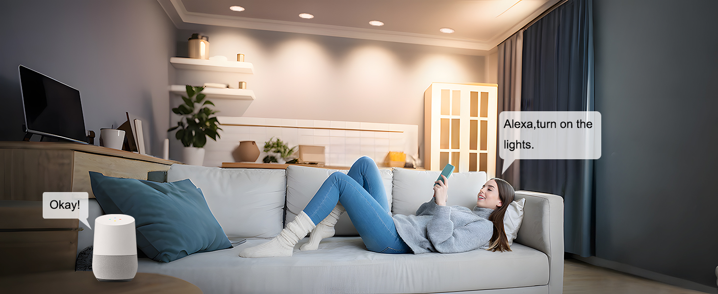 2inch  smart downlights