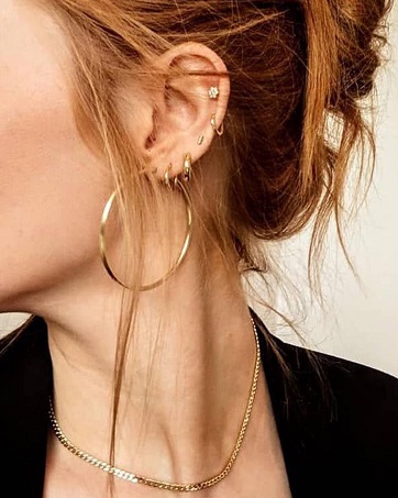 gold hoops