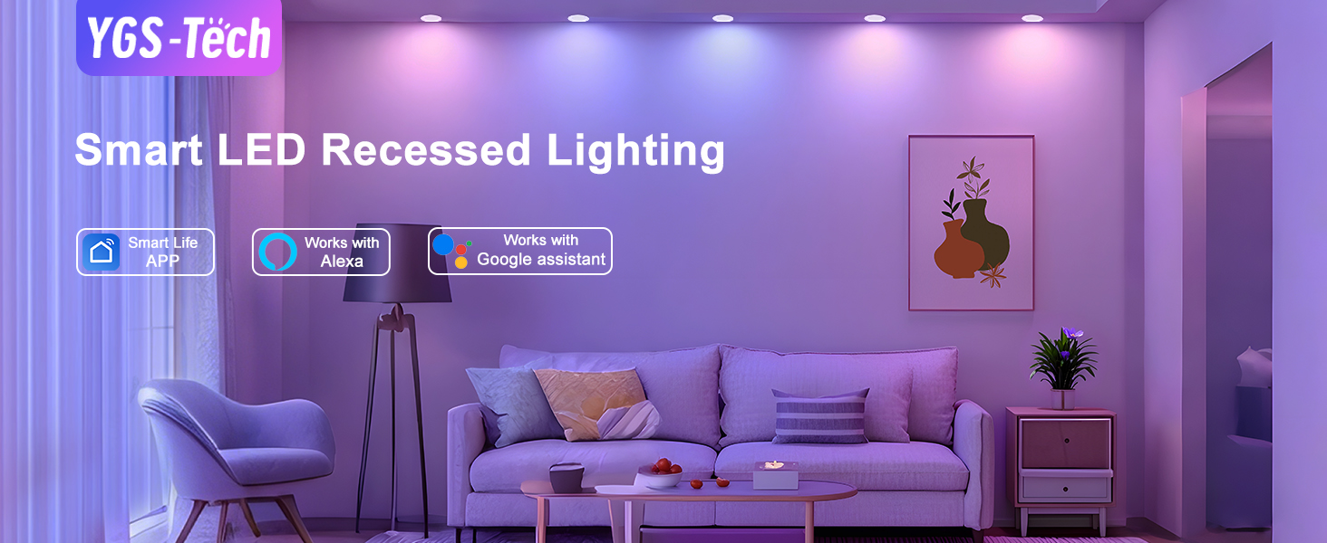 smart recessed lighting