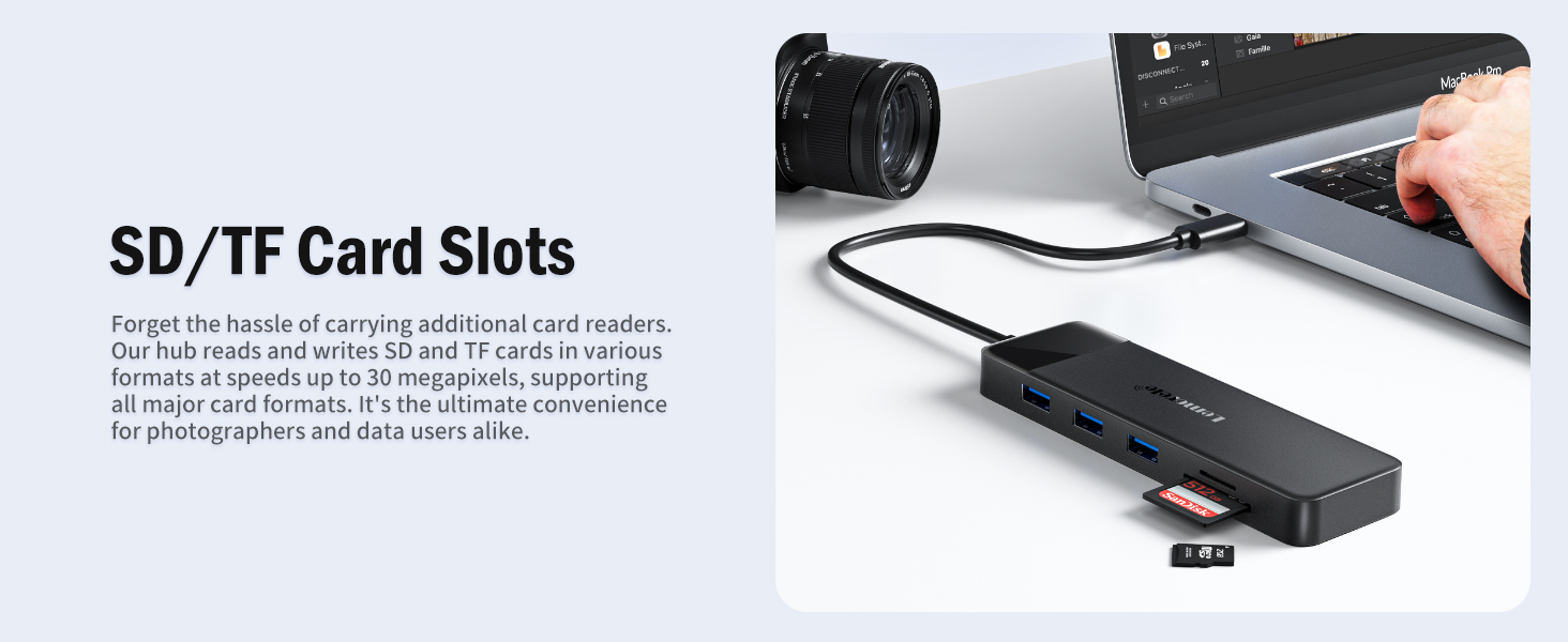 SD/TF Card slots