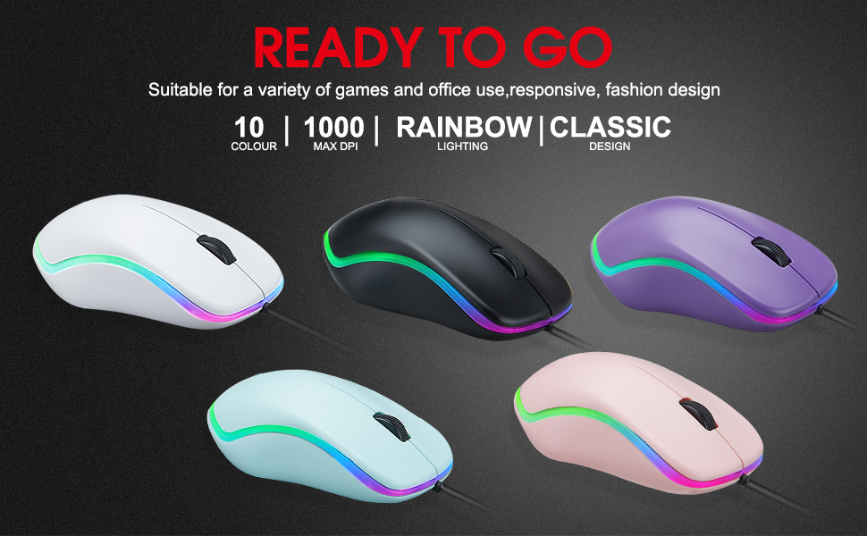 mouse suitable for game office home use