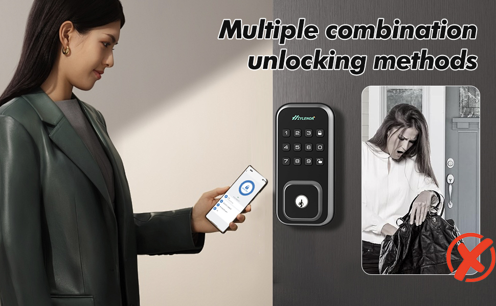  Zylenor Keyless Entry Door Lock
