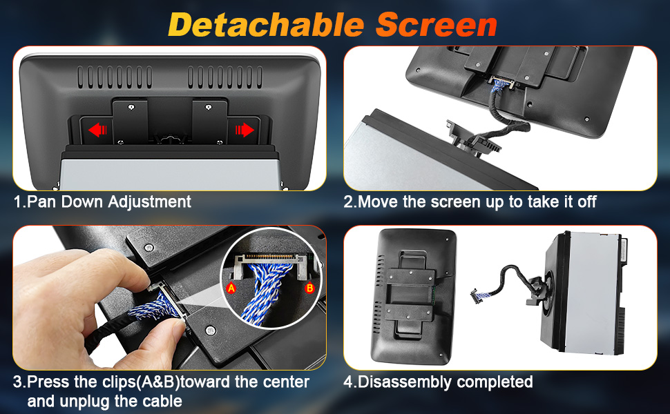 DETACHABLE SCREEN