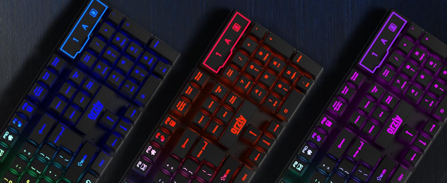 Gaming keyboard and mouse bundle for PS5 Xbox & PC